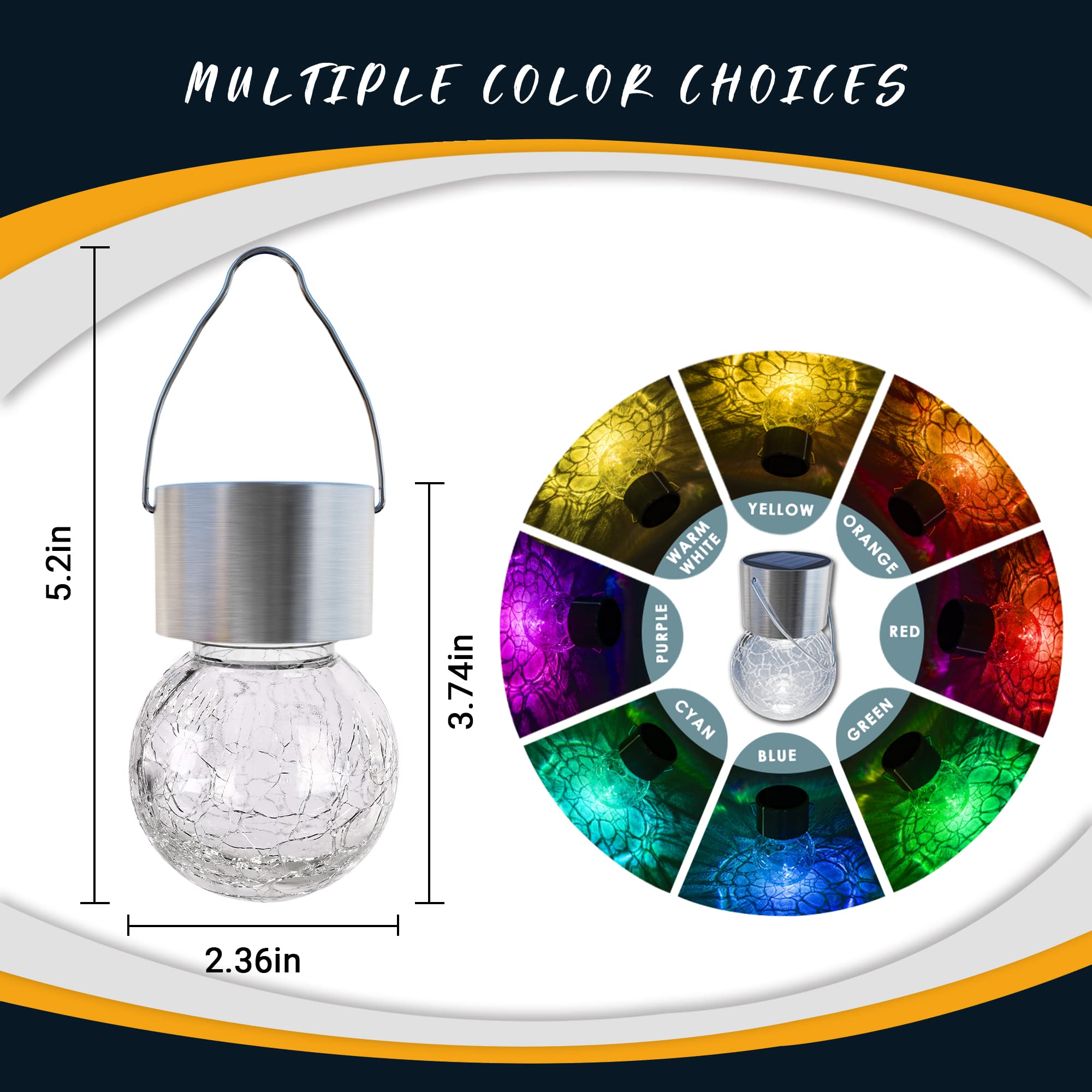 🔥ON SALE🔥4 Pcs Christmas Solar Lights