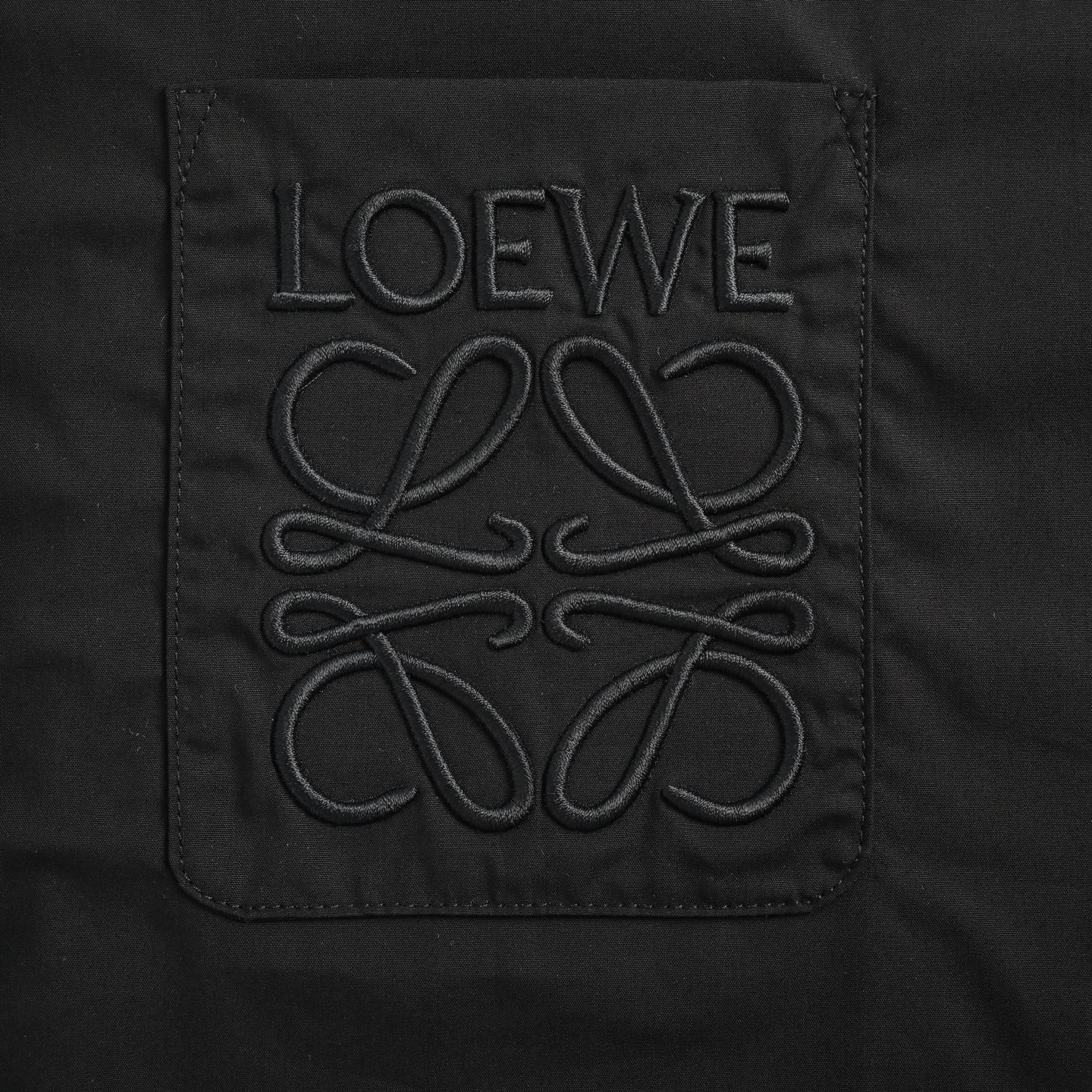 Loewe 25ss Anagram Pocket Embroidered Shirt