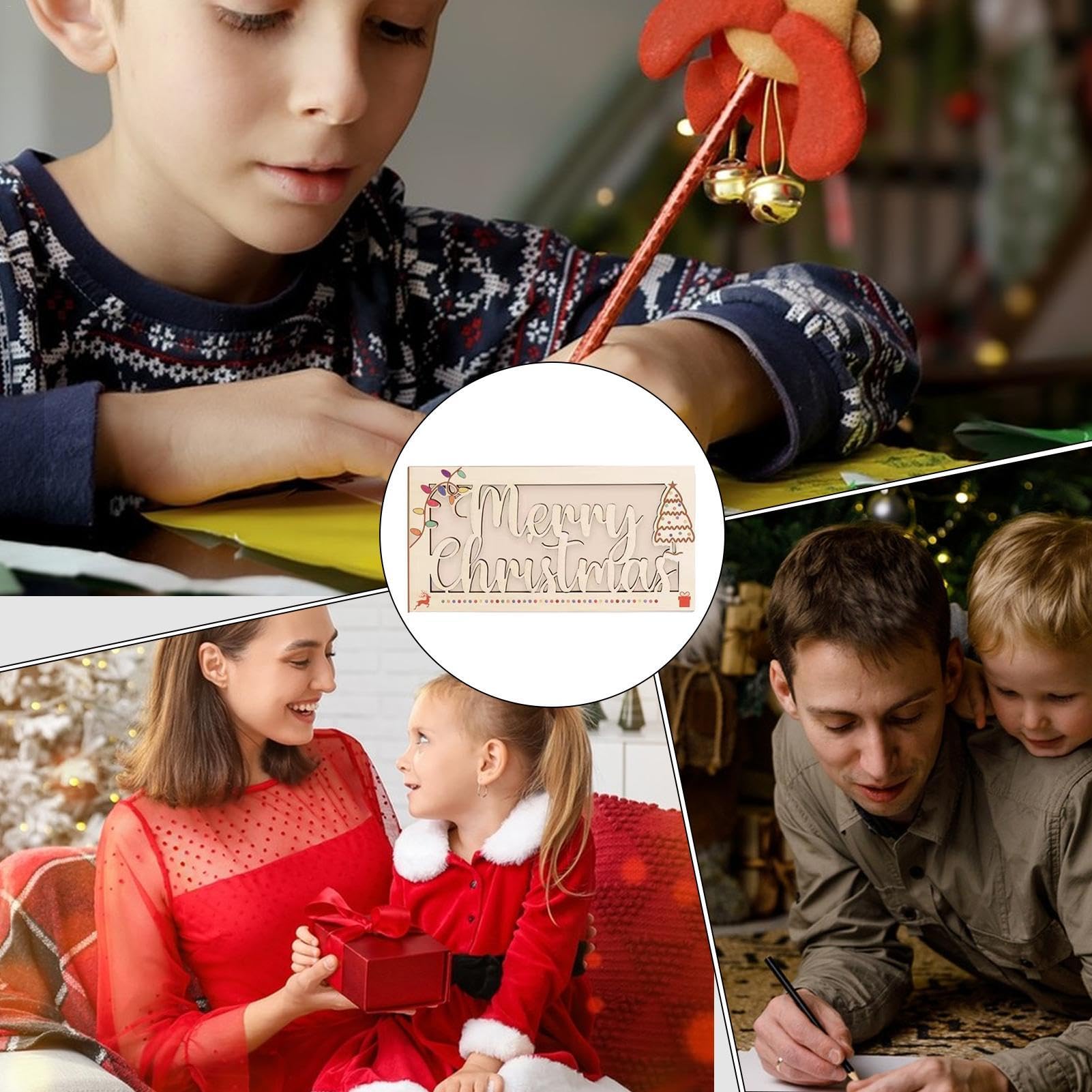 🔥ON SALE🔥Wood Christmas Cash Holders