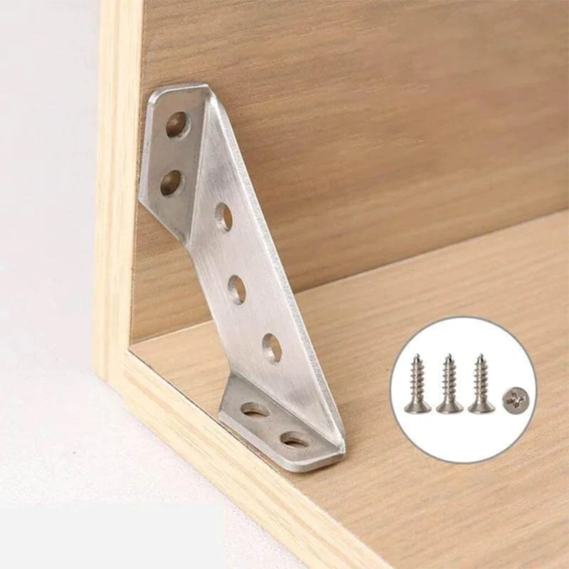 🧑‍🔧Universal Stainless Steel Furniture Corner Connector🛠