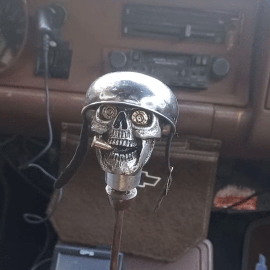 On Sale🔥Manual Transmission Car Skull Soldier Grip