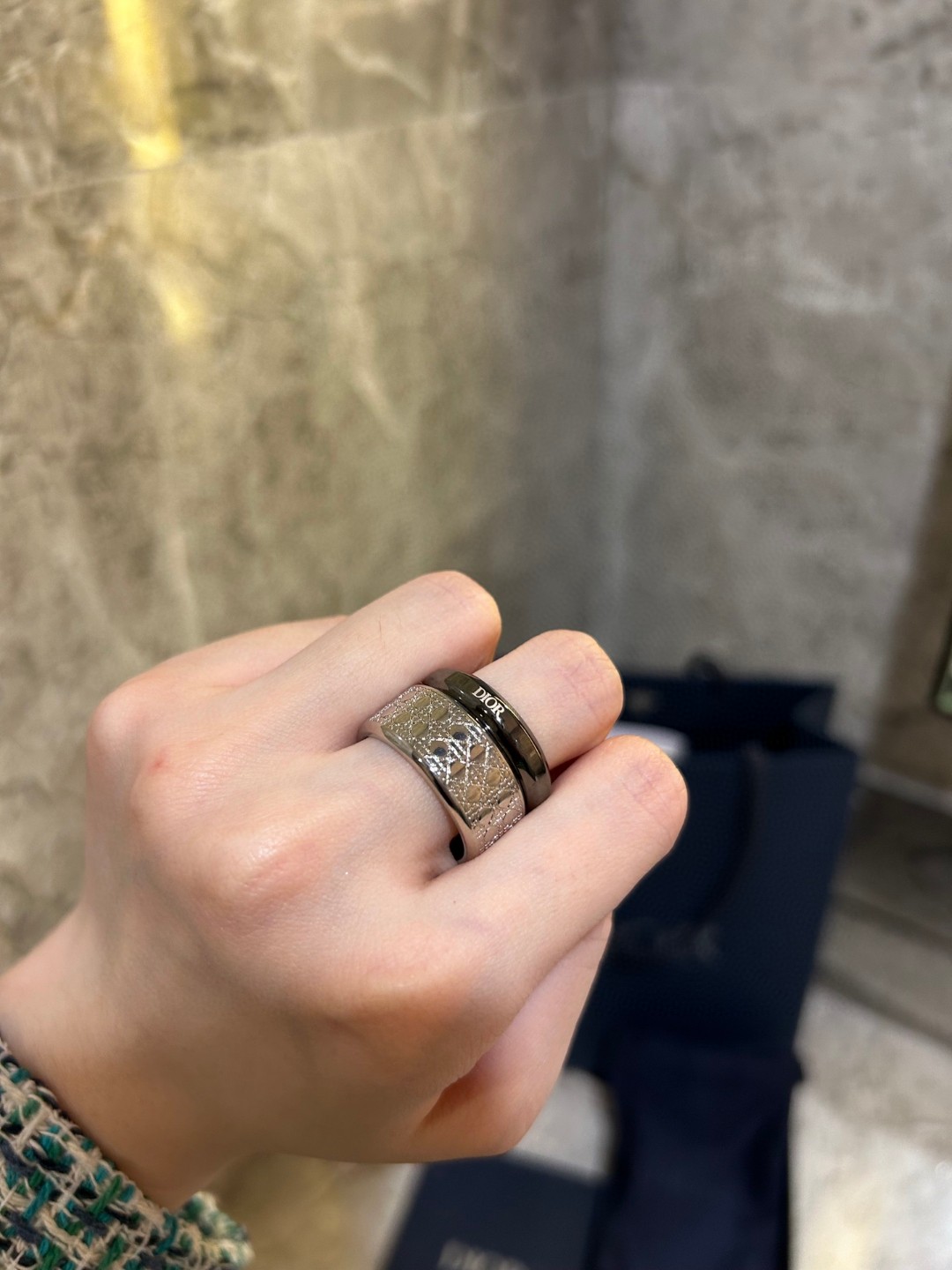 Dior Set Unisex Rings