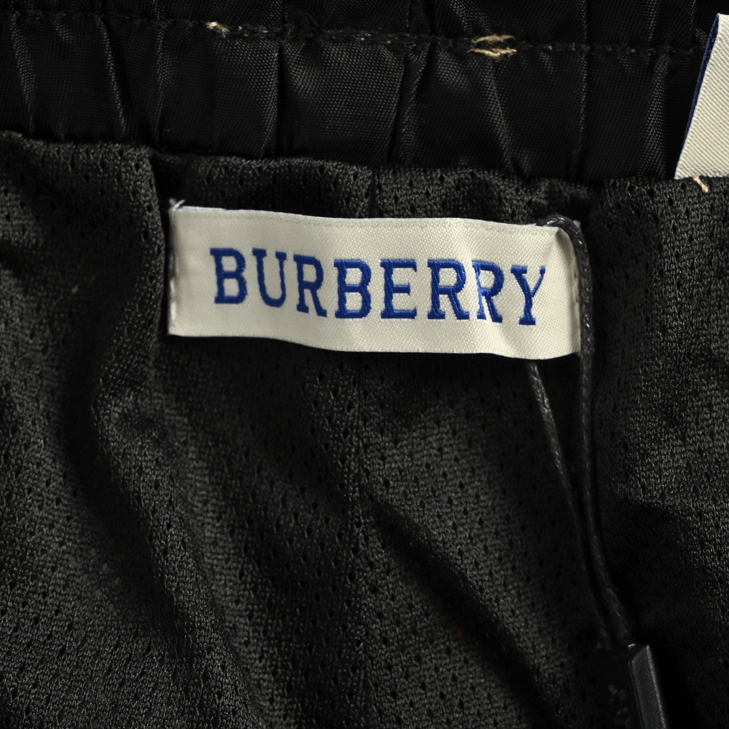 Burberry 25ss side lettering check beach shorts
