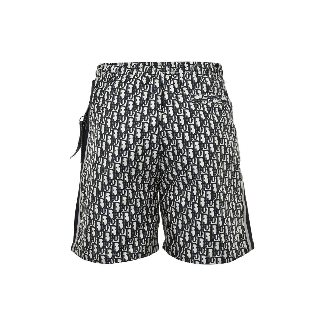 Dior 23ss monogram ribbon shorts