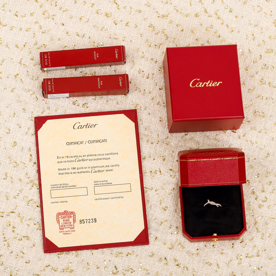 Cartier Love Knot Diamond Ring