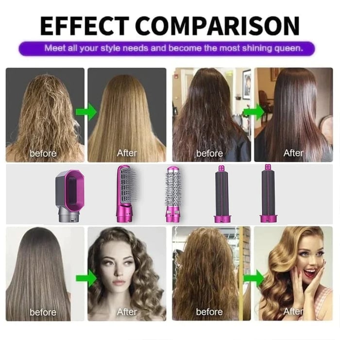 (🔥Last Day Promotion-SAVE 50% OFF)-5 in 1 Professional Styler
