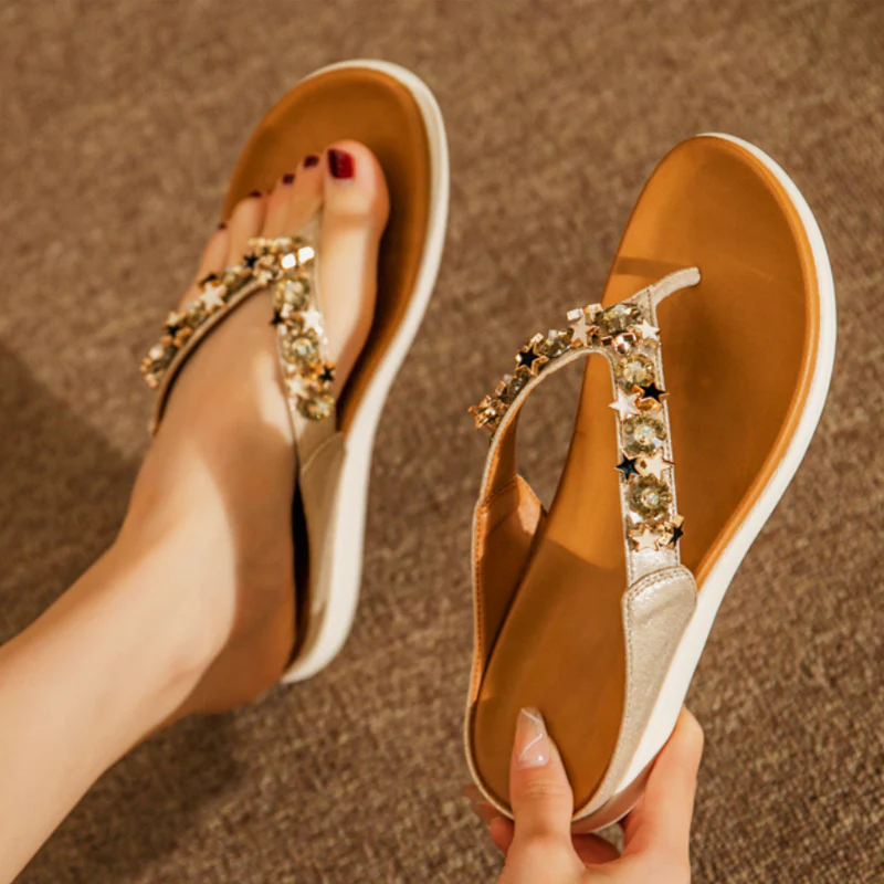Summer Star Bling Slippers