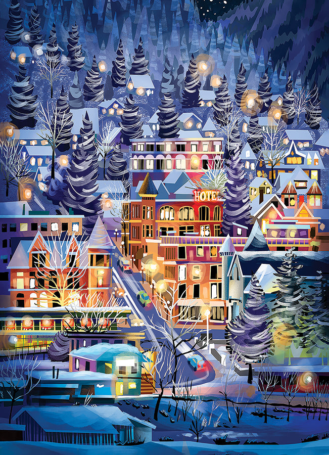 Ski Town | 500 Piece