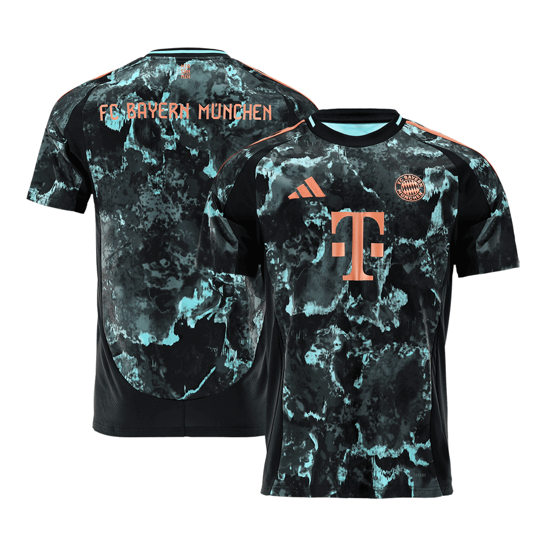 Bayern Munich away football shirt, customized for home 2024/25