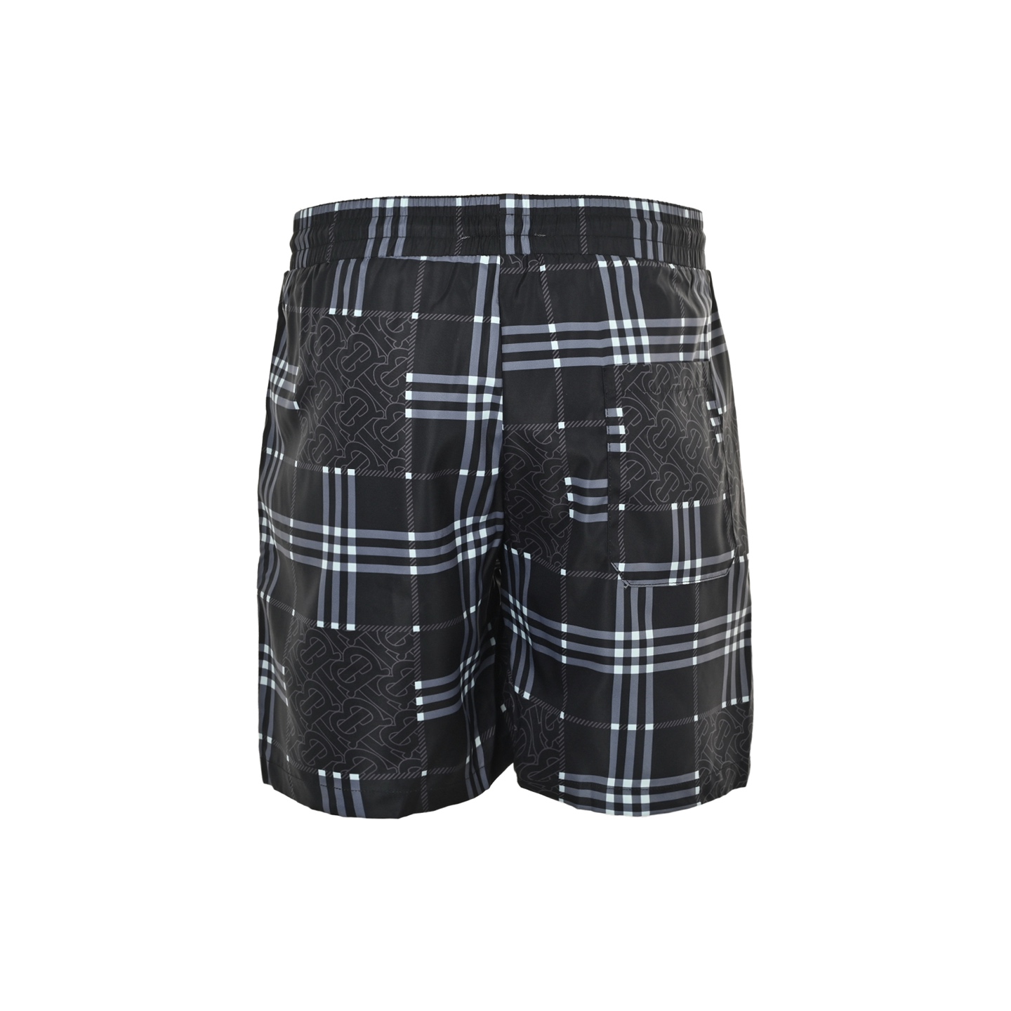 Burberry 25ss check print beach shorts
