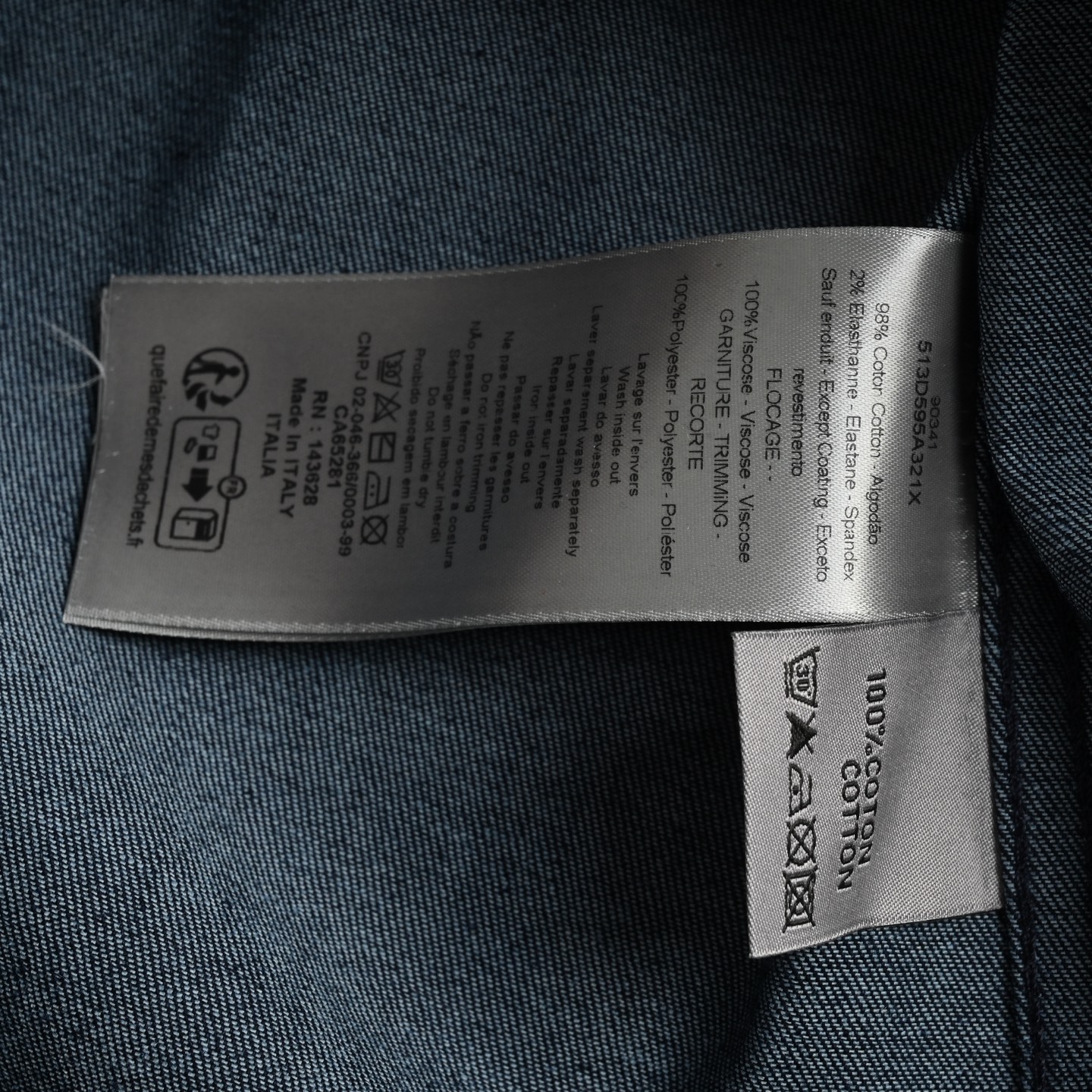 Dior 25ss Kaws co-branded snake year limited edition monogram full print denim suit jacket