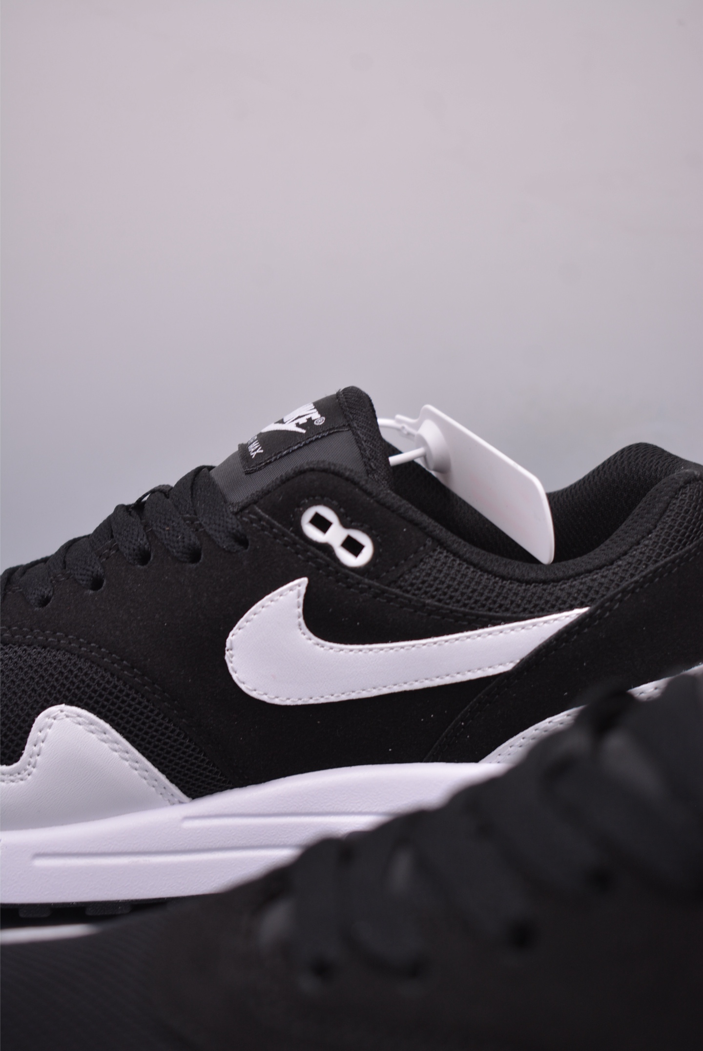 Nike Air Max 1 87 Original Series Running Shoes Black and White FZ5808-007