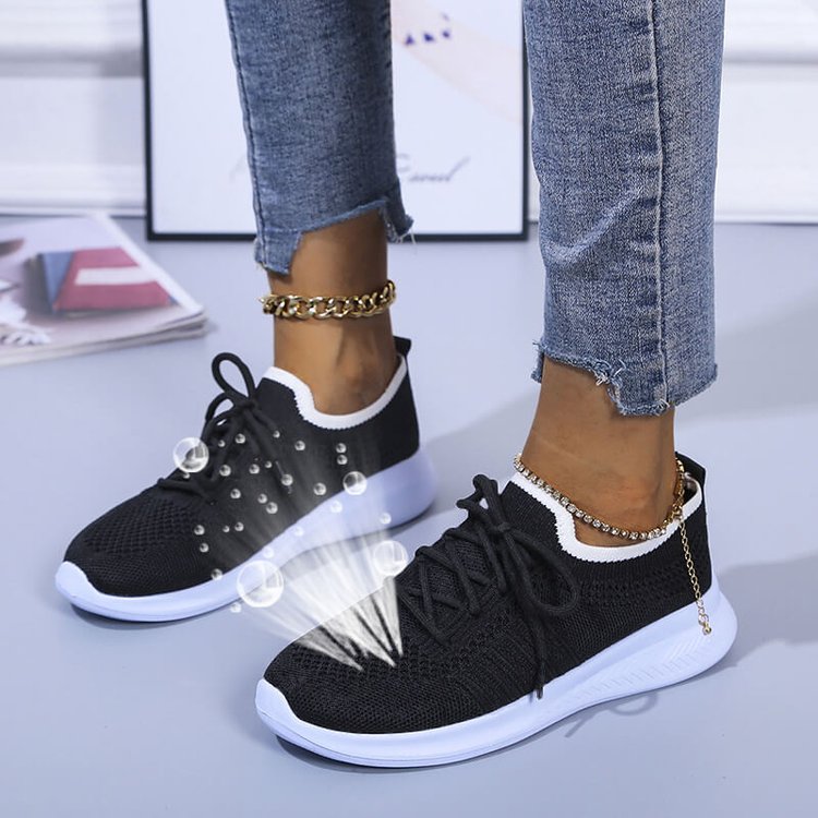 Women's Spring Fly Knit Lightweight Sneakers