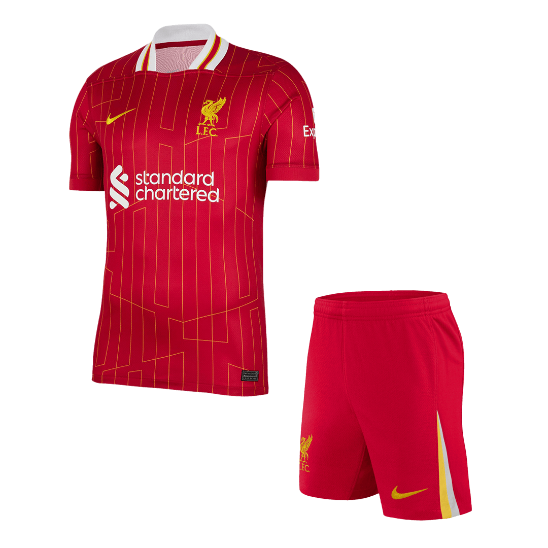 Liverpool Home Football Jersey Kit (Shirt+Shorts) 2024/25
