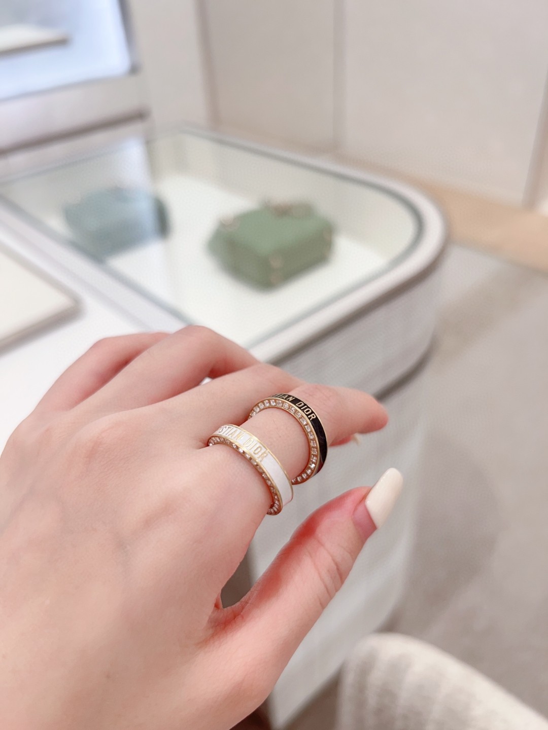 Dior diamond ring