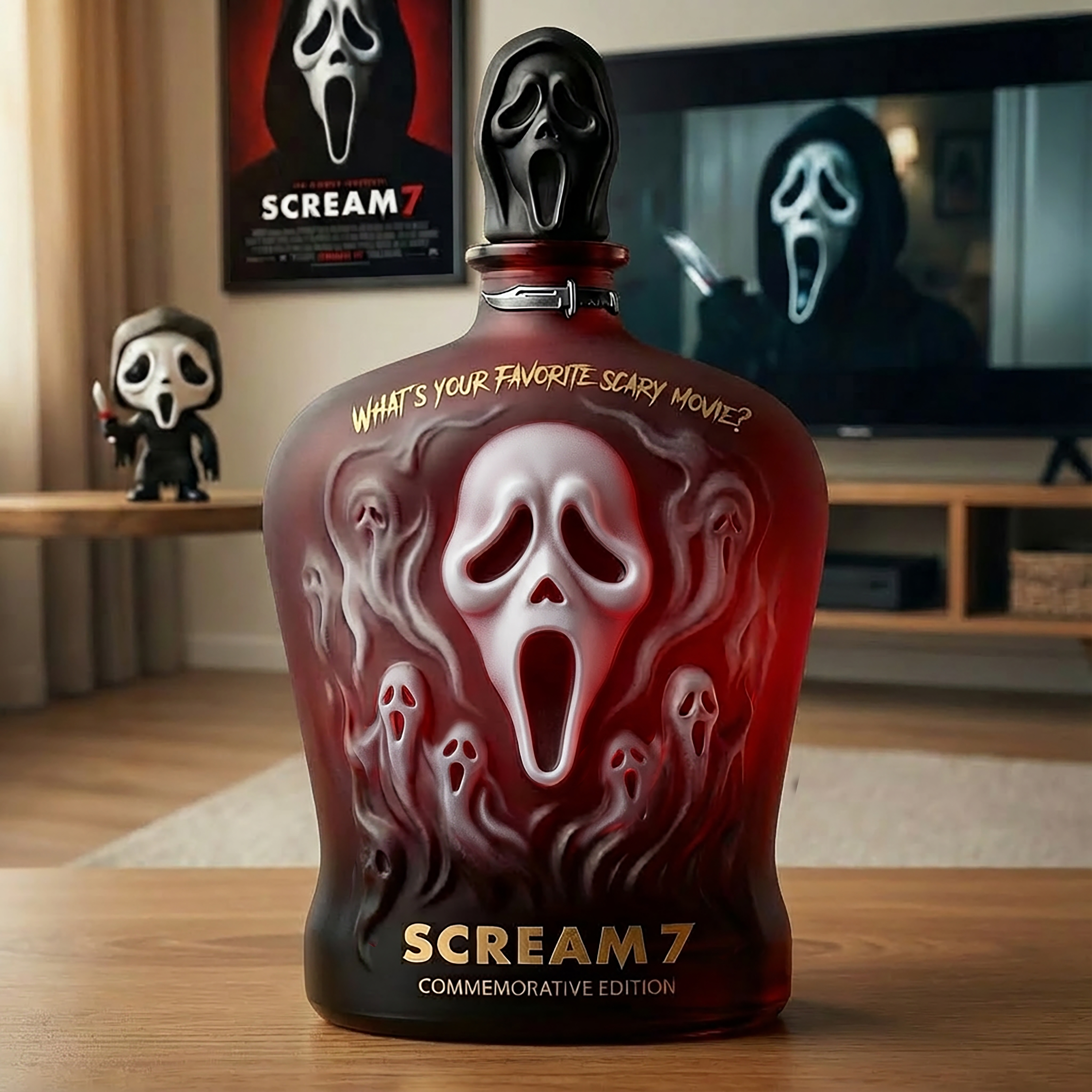SCREAM 7 Commemorative Collector Bottle