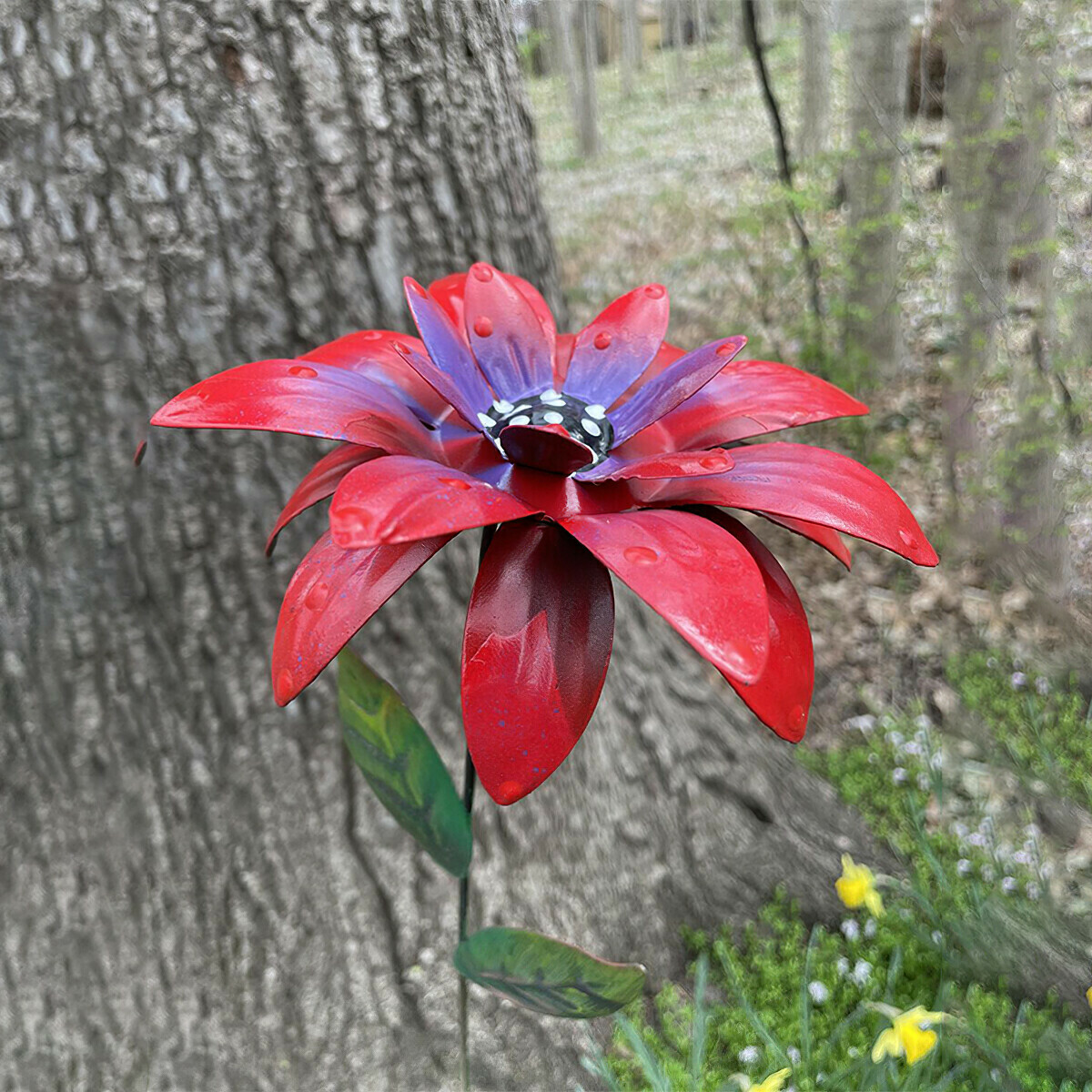 🔥Last Day Promotion 70% OFF🍀Metal Flowers Garden Stakes