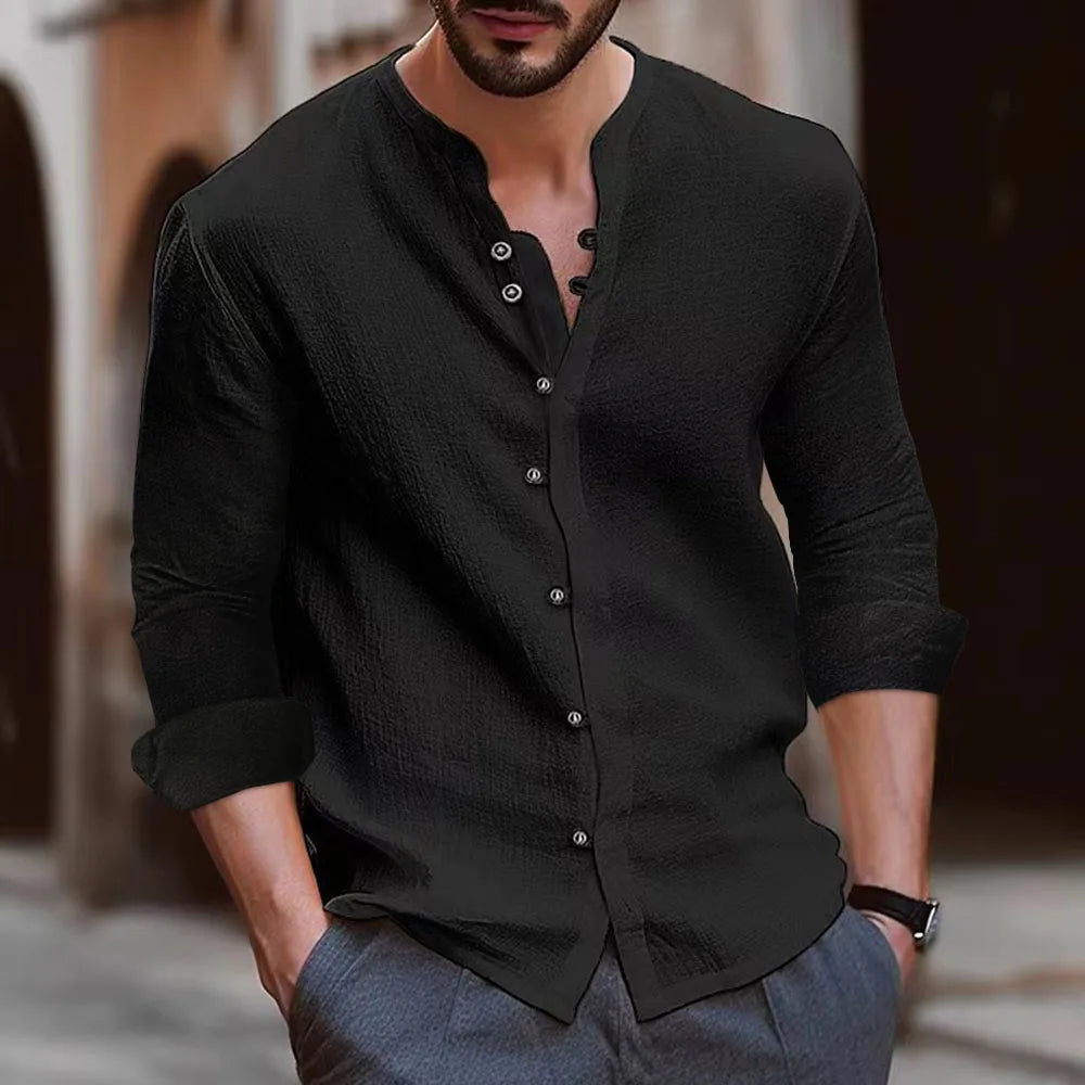 Retro cotton shirt