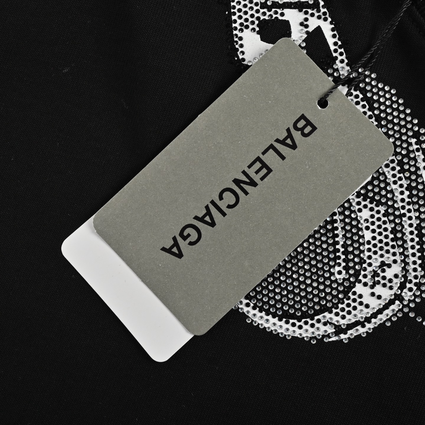 Balenciaga diamond earphones short sleeves