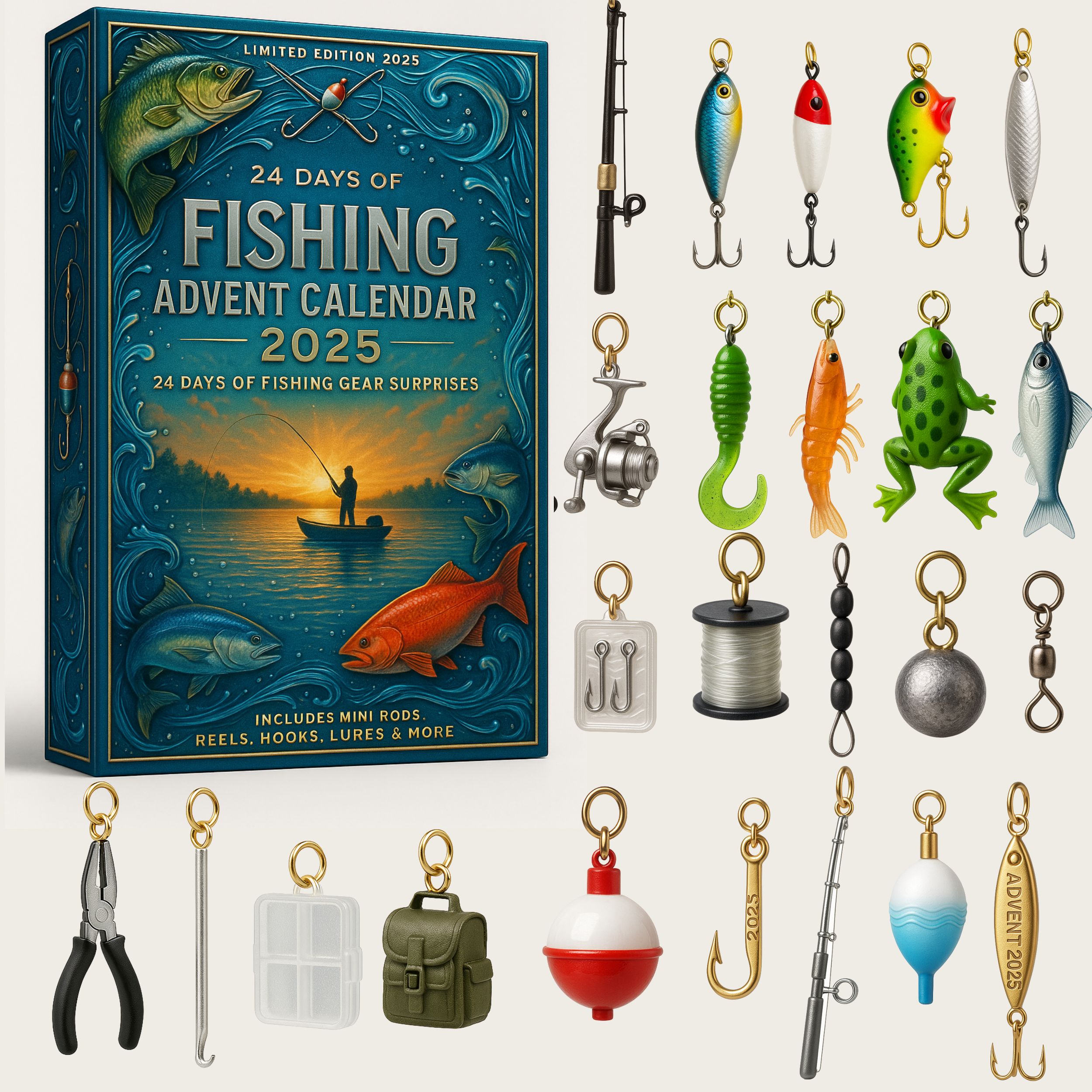 2025 Fishing Gear Advent Calendar