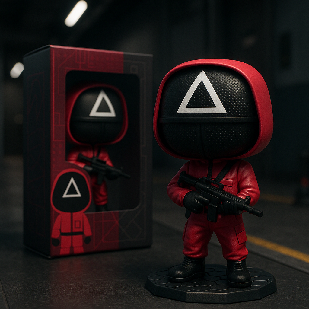 Masked Guard Figure
