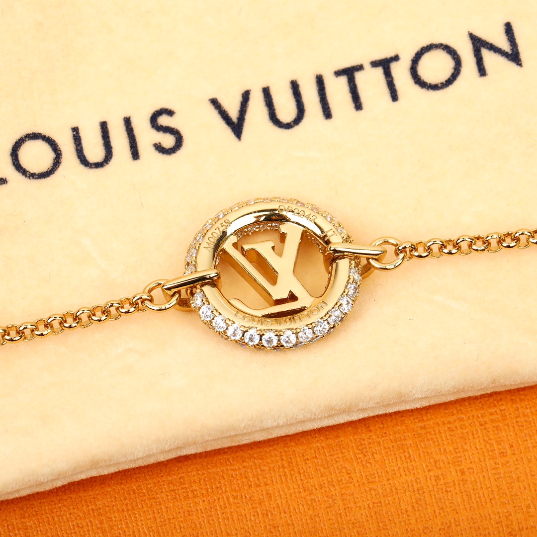 Louis Vuitton Alphabet Diamond Bracelet