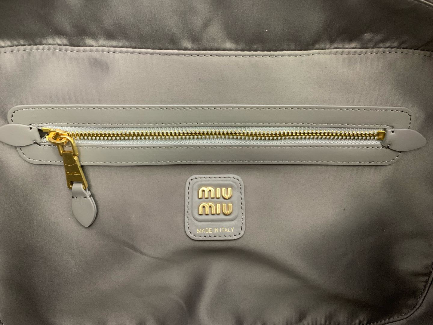 Miu Miu Brown Leather Briefcase 5BB117