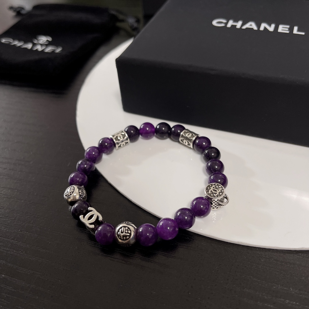 Chanel natural stone bracelet