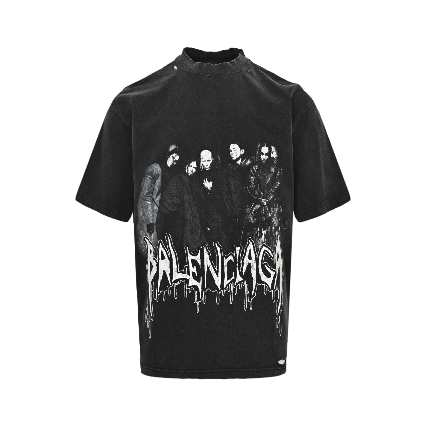 Balenciaga Portrait Band Short Sleeve