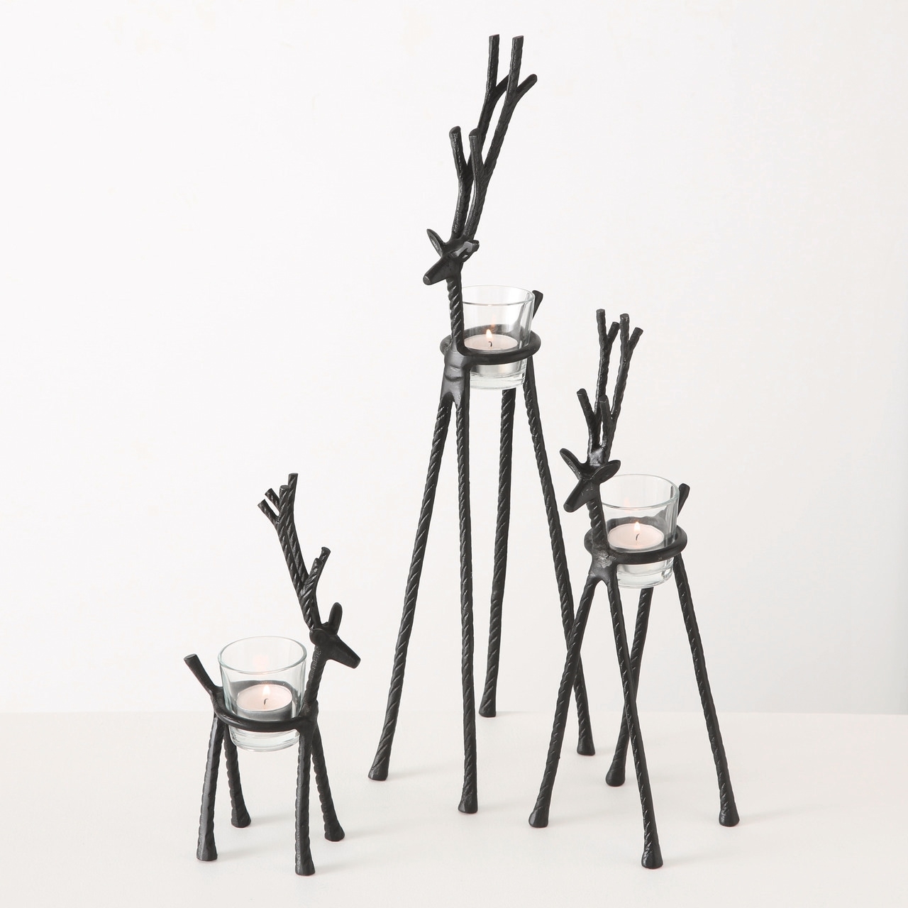 On Sale🔥Reindeer Tea Light Holders