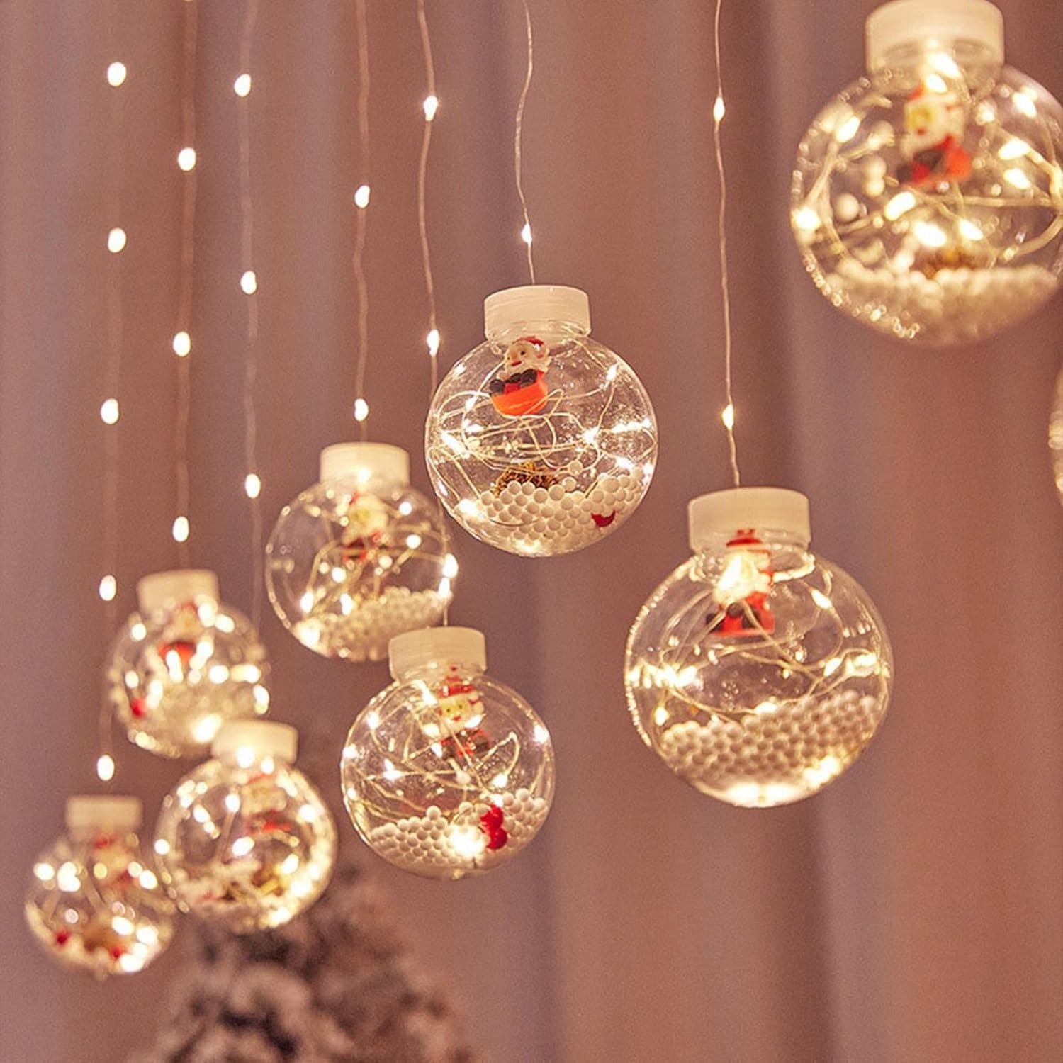 ⚡Flash Sale⚡10 LED Christmas tree wish ball lights