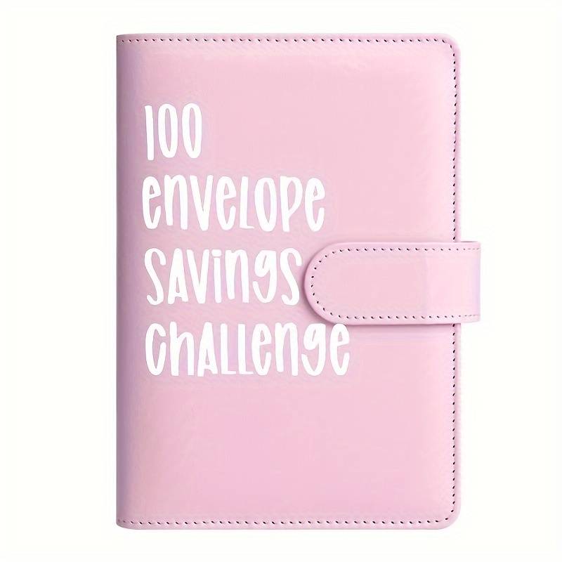 100 Envelope Challenge Cash Savings Journal: 🔥🔥（A 100-Day Money Saving and Budgeting Notebook for the Cash Envelope System）