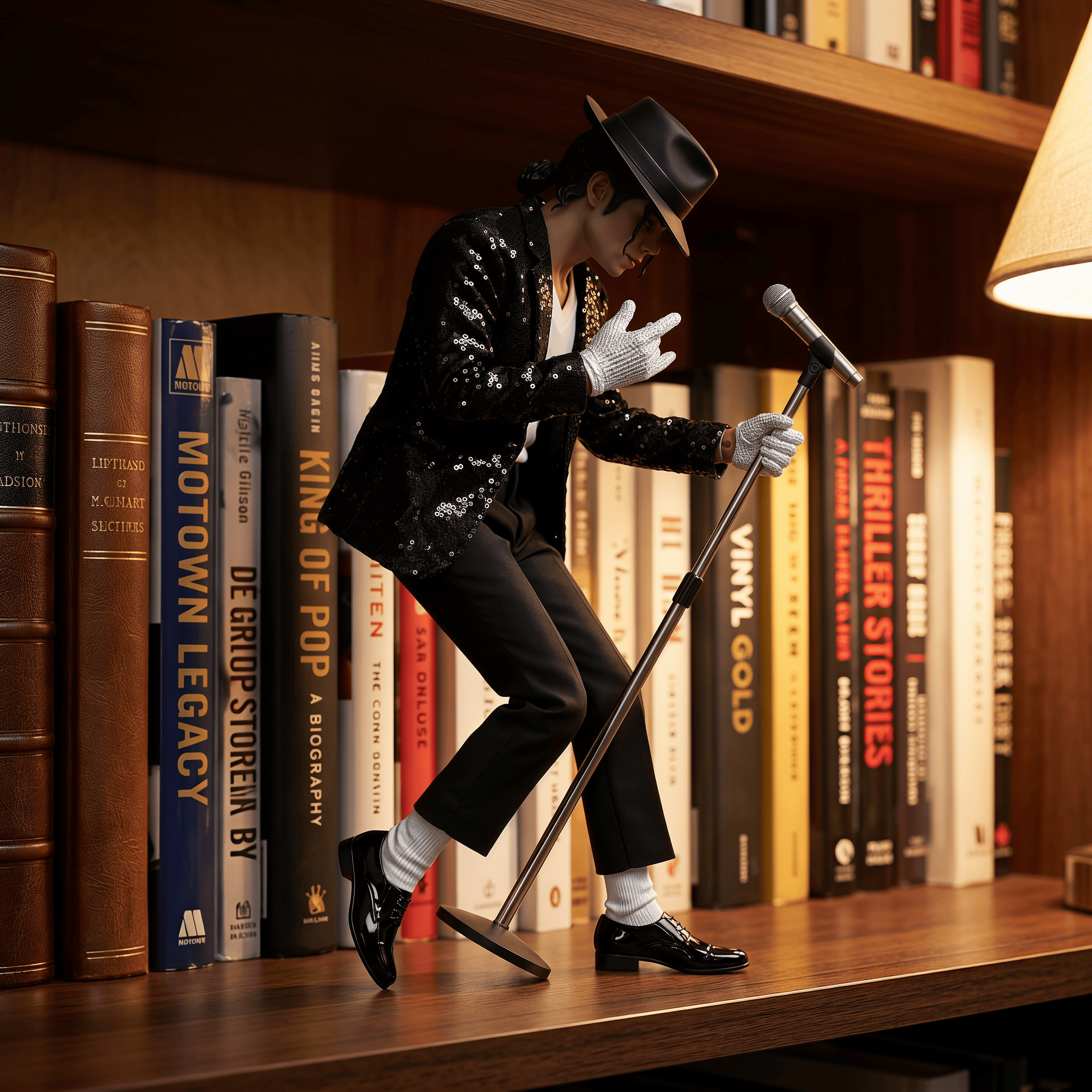 Hot Toys 1/18 Scale Michael Jackson “Billie Jean” Collector's Edition Figure
