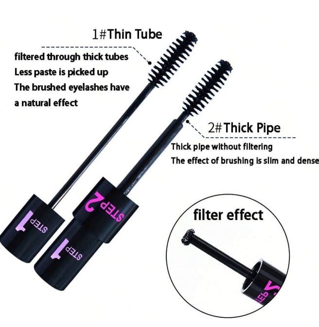 ❤️Mother's Day Sale 50% OFF❤️Long Thick Curl Eyelash Mascara Dual-Purpose Mascara