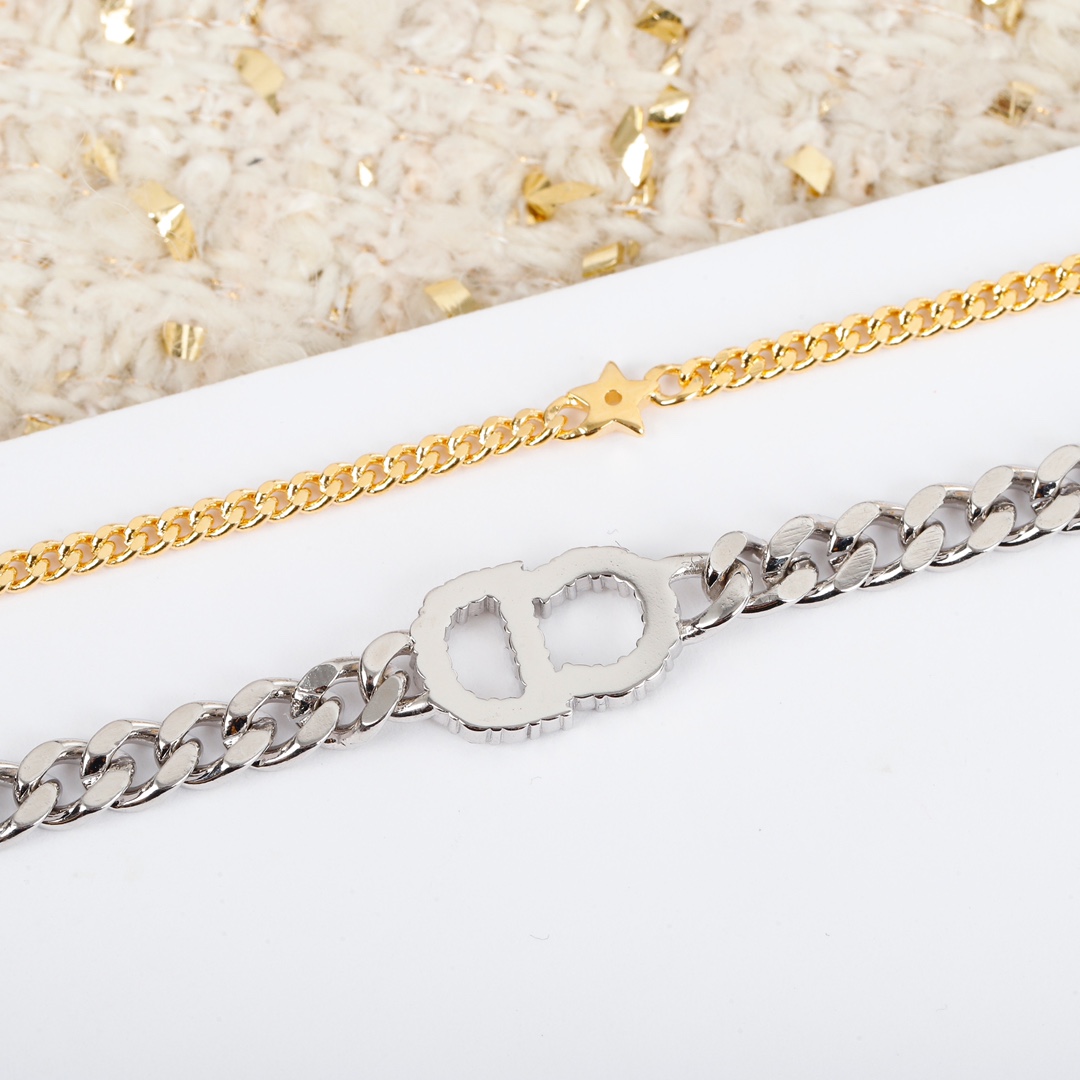 Dior Double Chain Bracelet