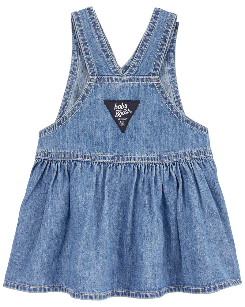 Oshkosh Vintage Inspired Denim Jumper Dress