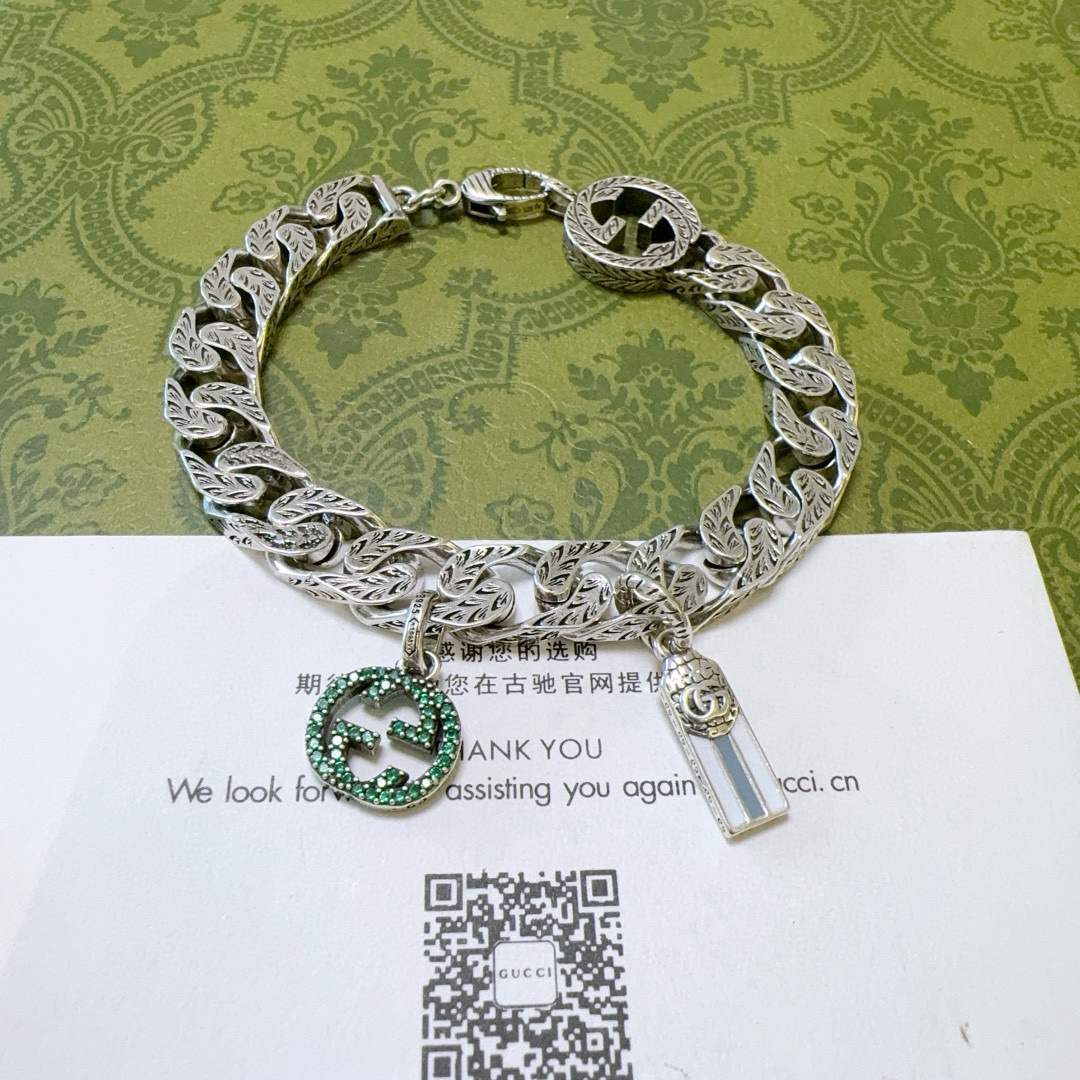 Gucci Flat Chain Vintage Bracelet