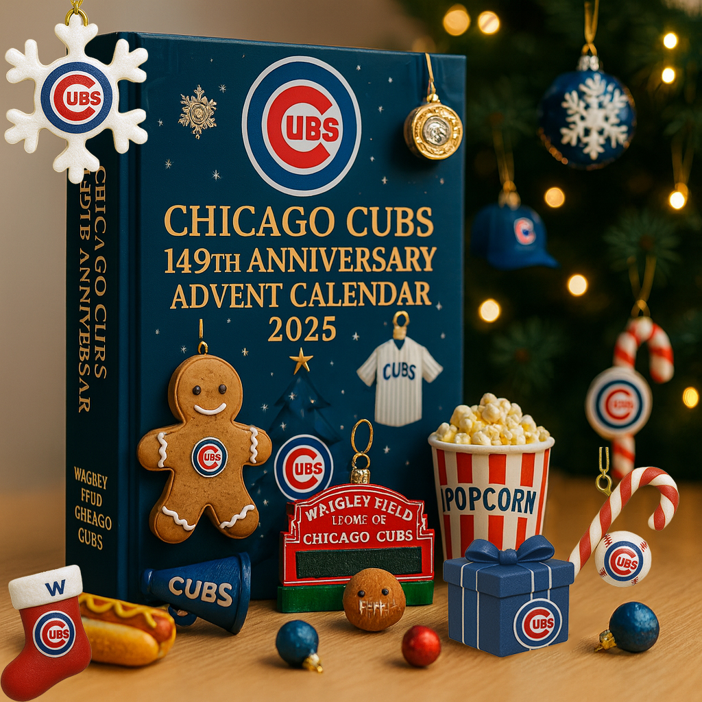Chicago Cubs 149th Anniversary Advent Calendar 2025