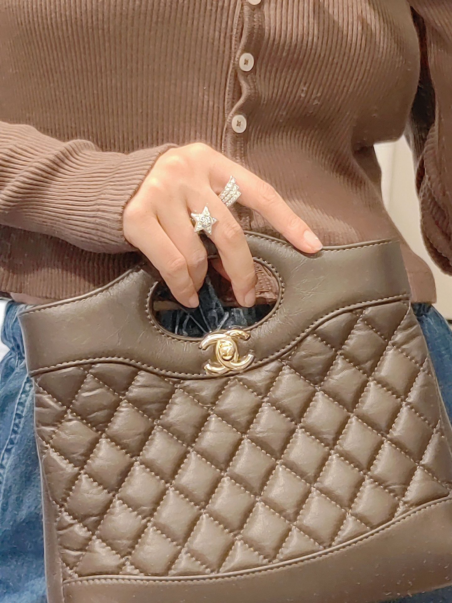 Chanel Comet Open Ring