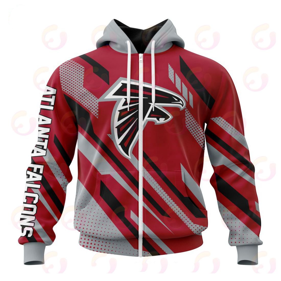 ATLANTA FALCONS 3D HOODIE SPECIAL MOTOCROSS CONCEPT