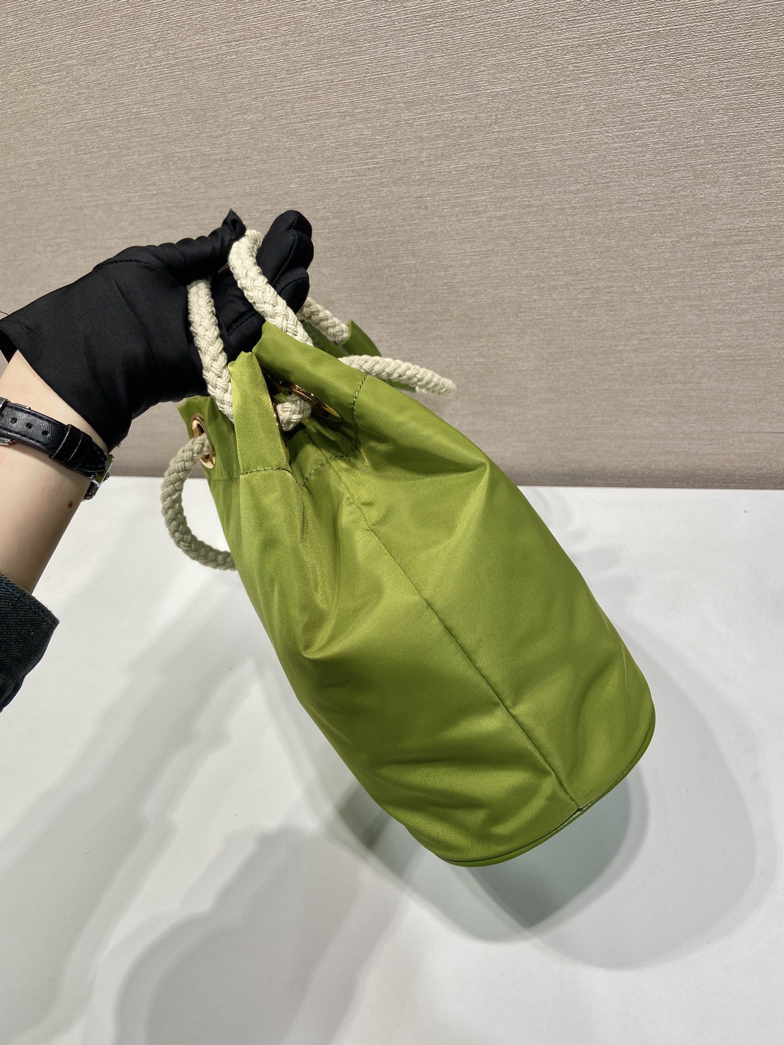 Prada Re-Nylon Nylon Handbag 1BE082