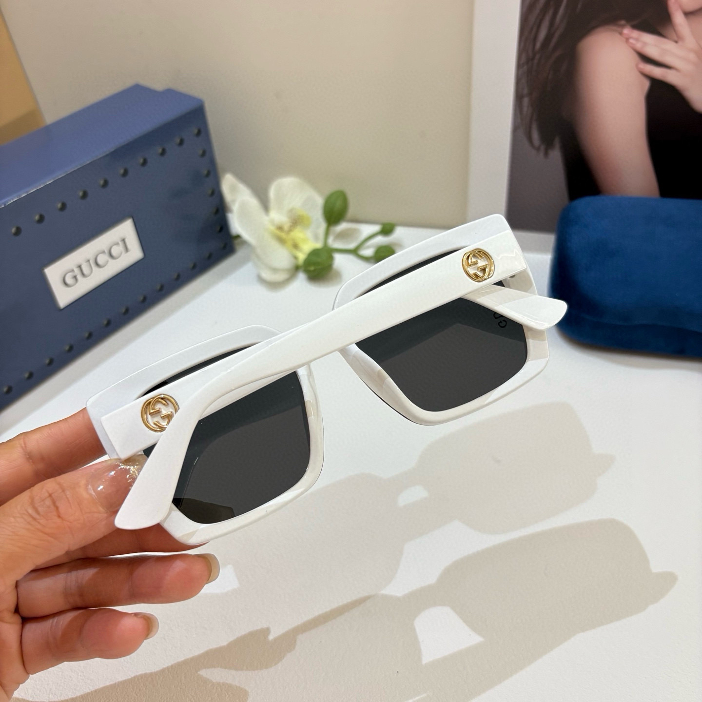 Gucci Square Frame Sunglasses