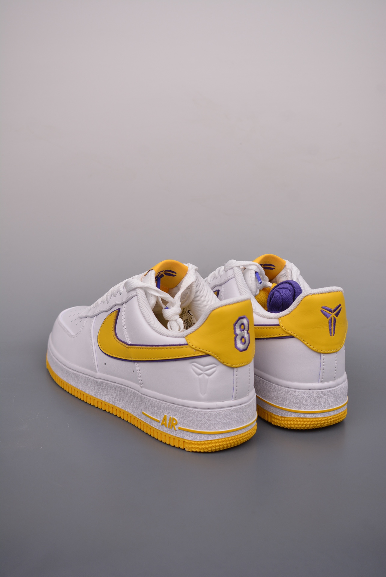 Kobe Bryant x Nike Air Force 1'07 LowWhiteVarsity Maize FZ1151-100