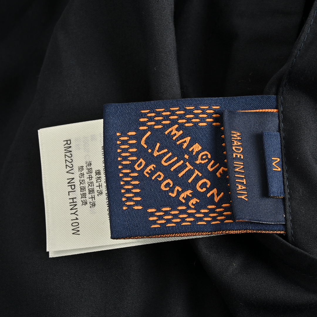 Louis Vuitton 24Fw gold thread embroidered monogram suit denim jacket