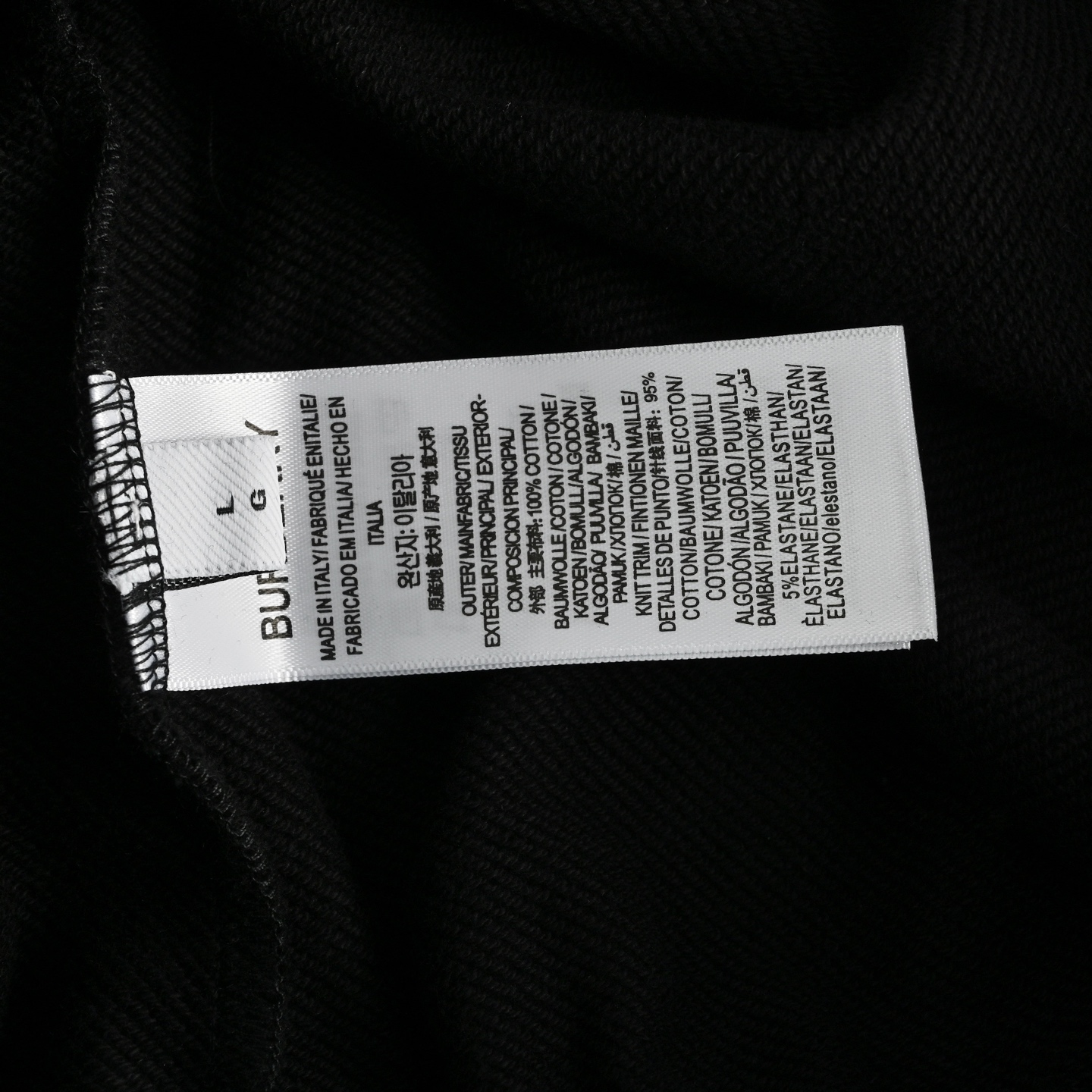 Burberry 25ss TB lettering embroidered shorts