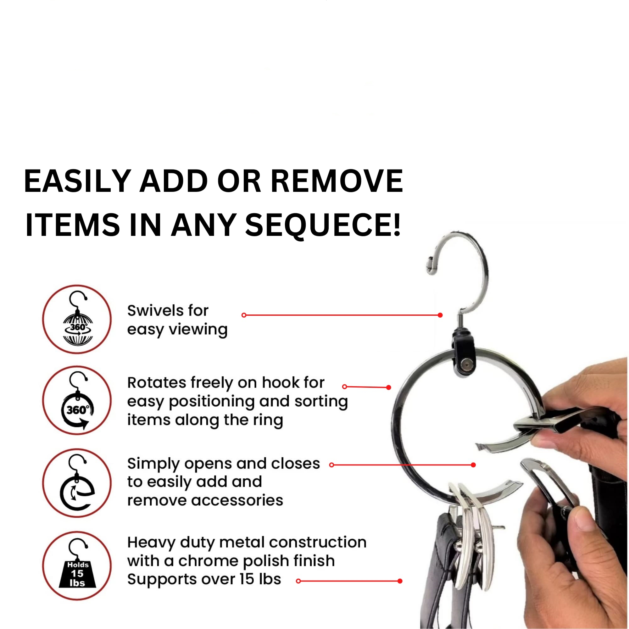 👍Last Day Promotion 60% OFF💥Multipurpose Closet Hanger Organizer