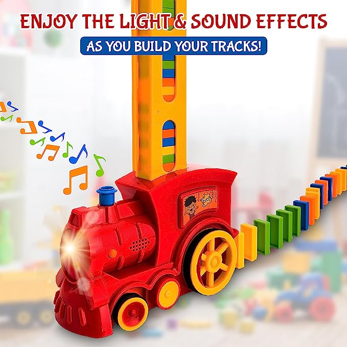 💥Last Day Promotion-[SAVE 50% OFF]--Automatic Domino Train--BUY 2 GET 10% OFF & FREE SHIPPING