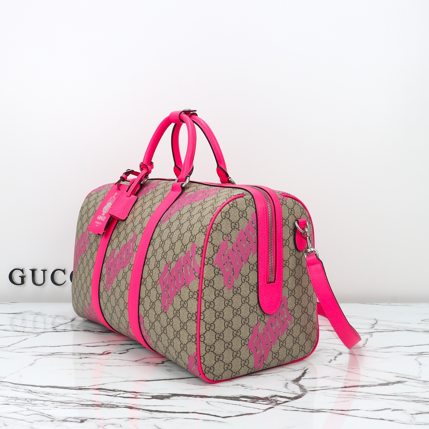 Gucci Medium duffle bag with print ‎834962 FAEQD 9763