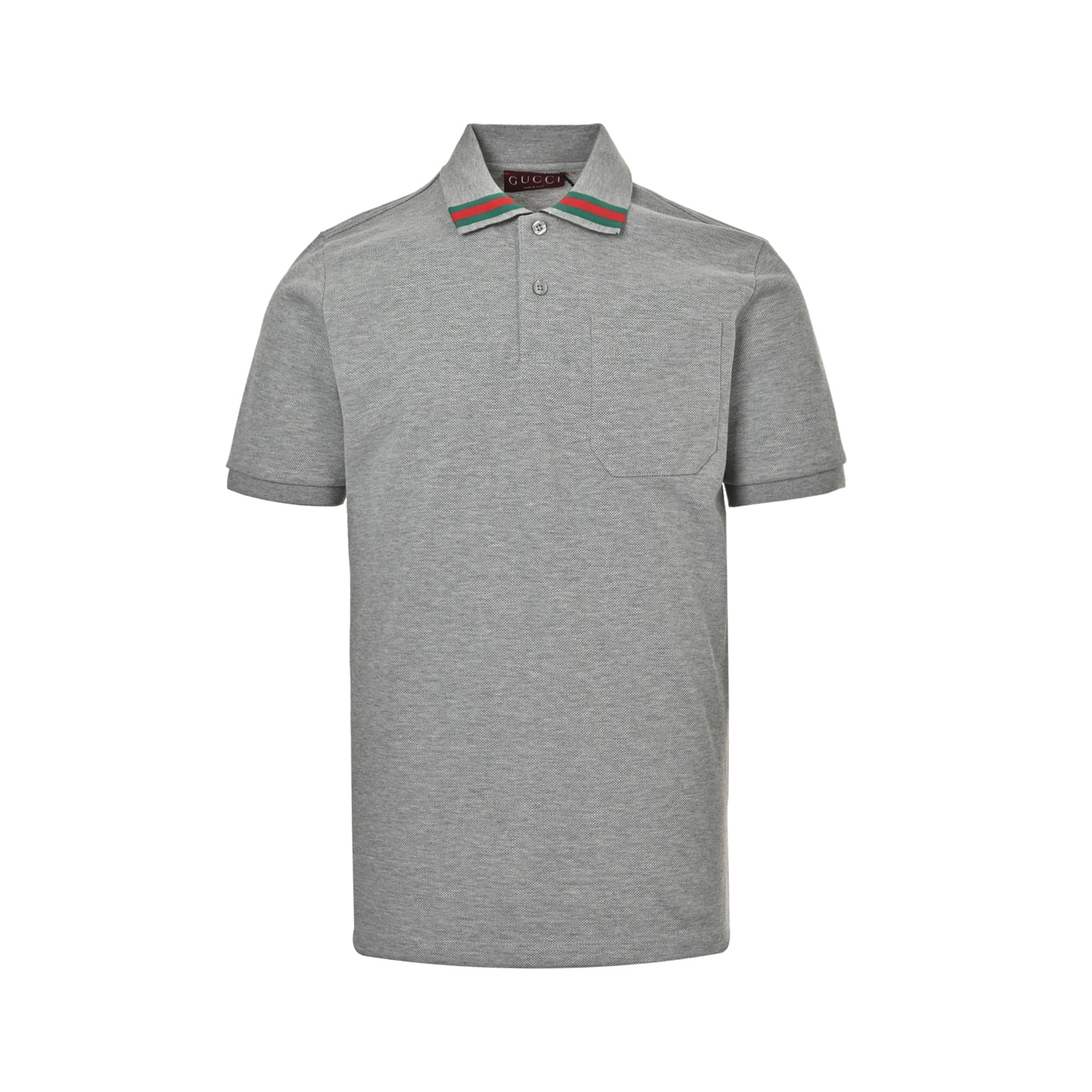 Gucci 25SS Collar Paneled Contrast Color Polo Short Sleeve