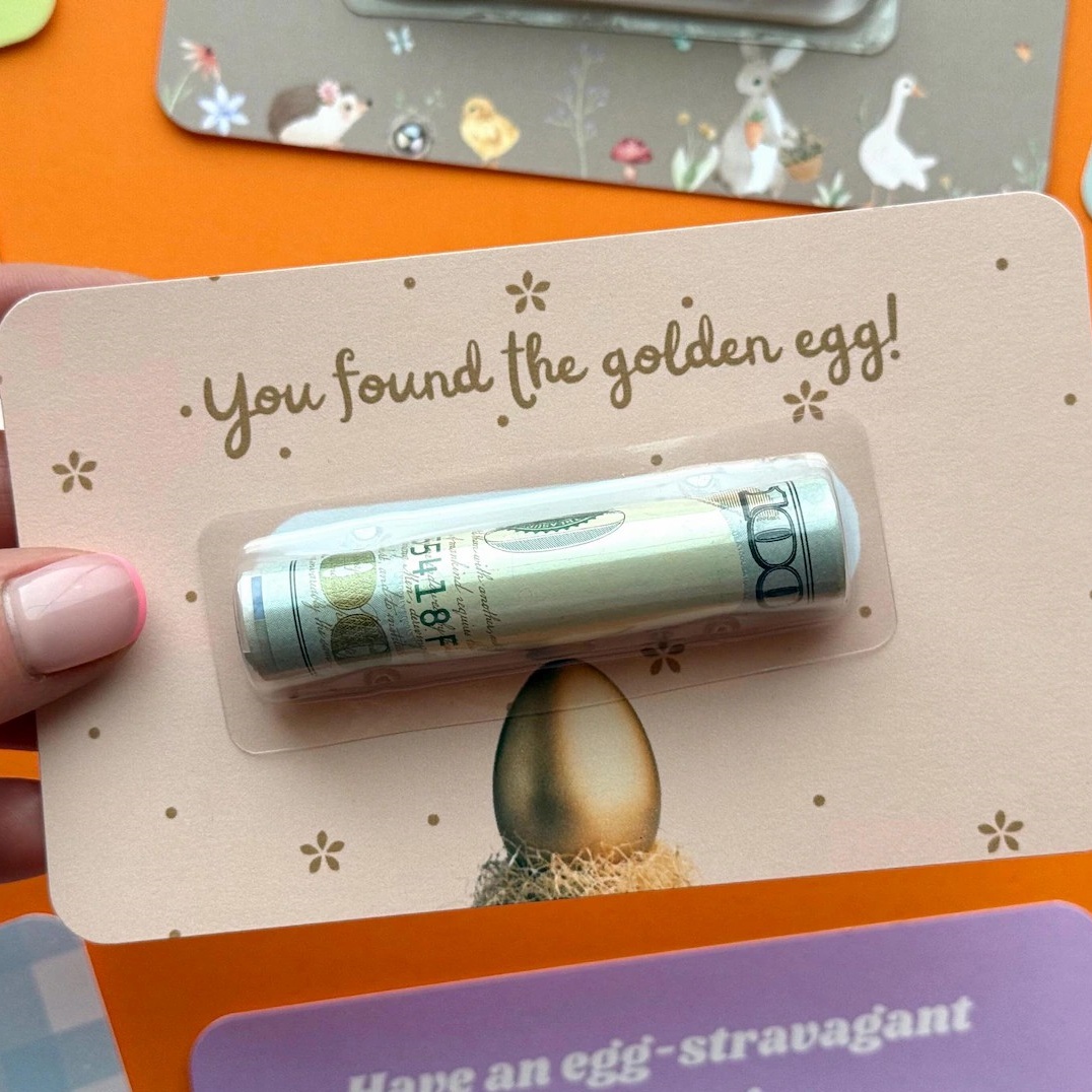 Easter Money Card Holders